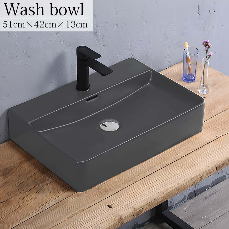 WB-39GL 洗面ボウル おしゃれ 陶器製 洗面器 水栓