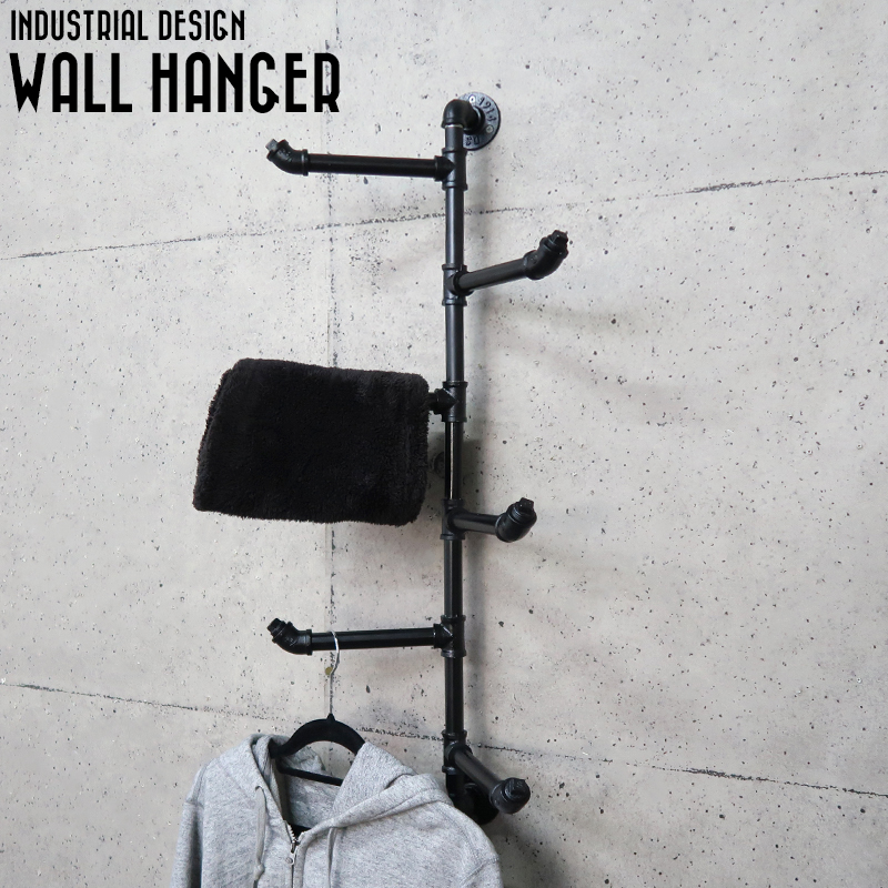 WP-65 ウォールハンガー 壁掛け ハンガーラック 6段