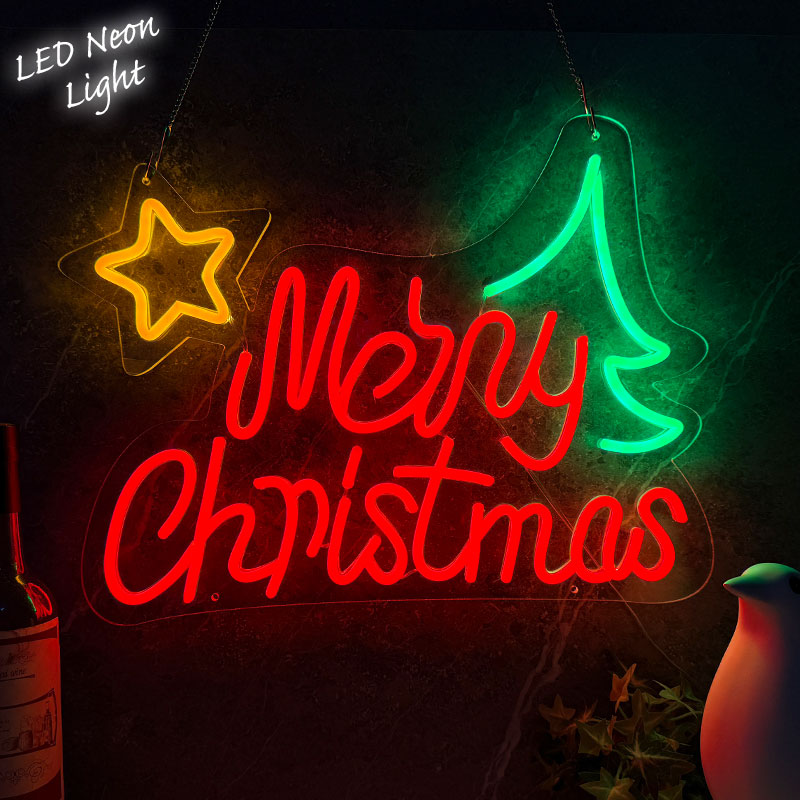 NK-57 LEDネオンサイン ネオン管風 クリスマス