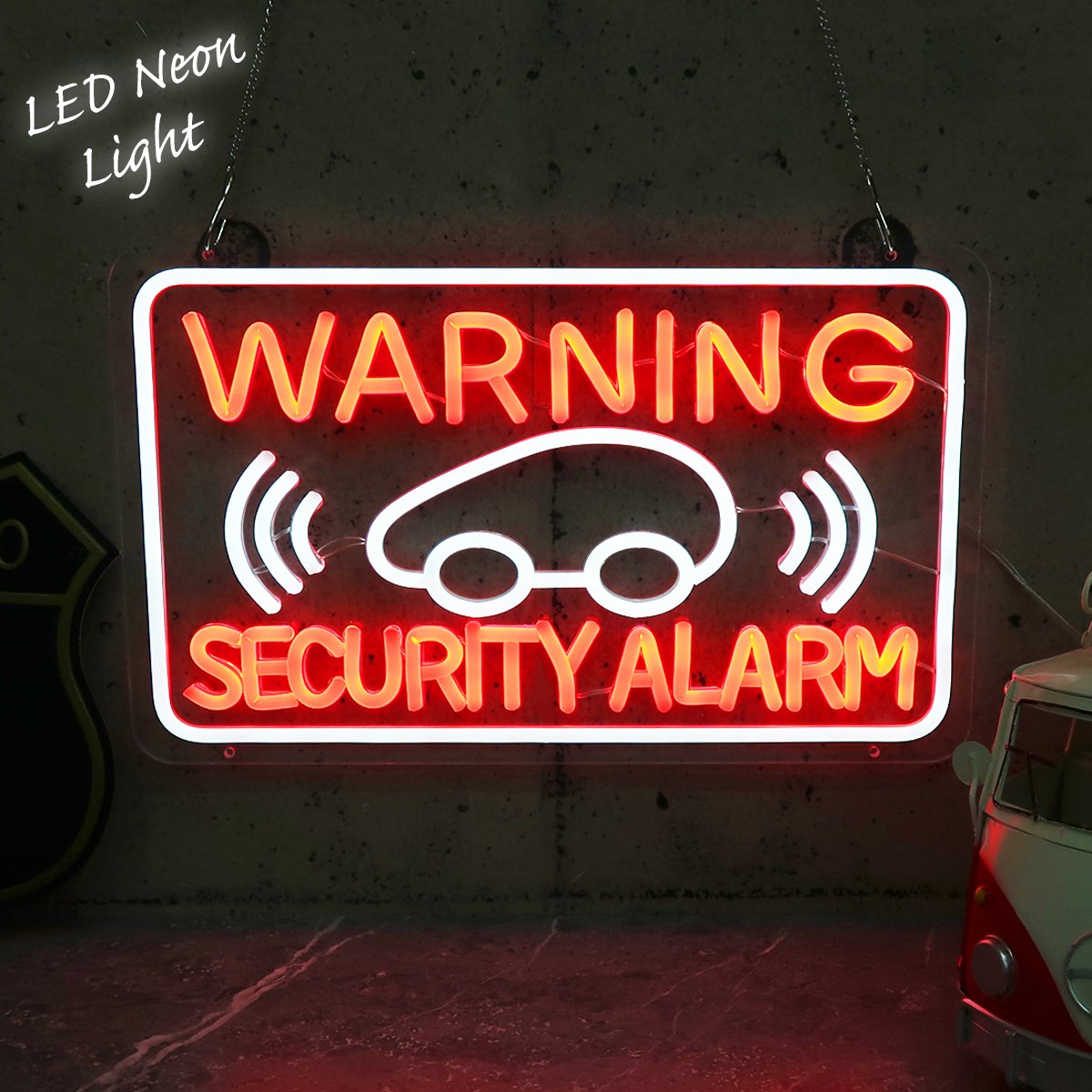 NK-77 LEDネオンサイン ネオン管風 ガレージ 男前 防犯