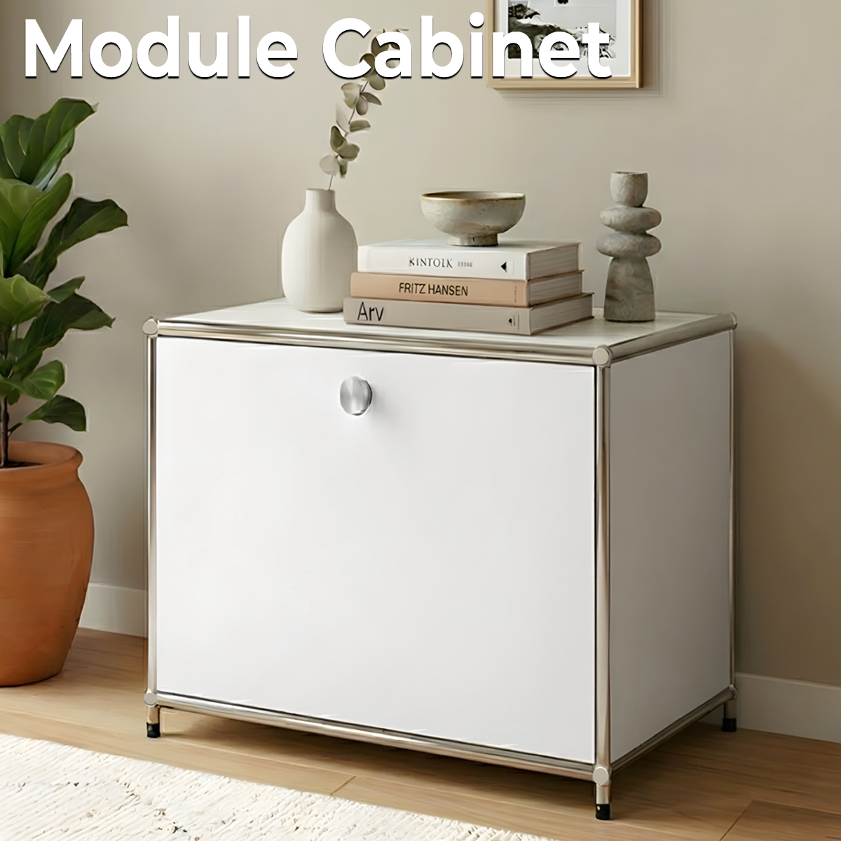 ハラー サイドボード 幅50cm ML-07WH